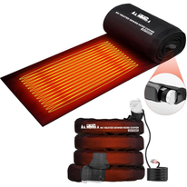 15FT Heated RV Sewer Hose Sleeve, Avoid Freezing at -45°F with Energy Saving Thermostat, Insulated Waterproof Heated Cover for RV Sewer Hose (Not Included), RV Winter Accessories for RV Camper