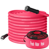 NSF61 25Ft Water Hose - RV Drinking Water Hose Contains No Lead, No BPA & No Phthalate - Features Diamond-Hatch Reinforced PVC Design - 5/8” Inside Diameter