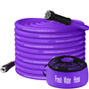 NSF61 25Ft Water Hose - RV Drinking Water Hose Contains No Lead, No BPA & No Phthalate - Features Diamond-Hatch Reinforced PVC Design - 5/8” Inside Diameter