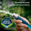 NSF61-25ft Drinking Water Hose - RV Drinking Water Hose Reinforced with Fabric & Ultra Lightweight - Contains No Lead, No BPA & No Phthalate - Abrasion Resistant 