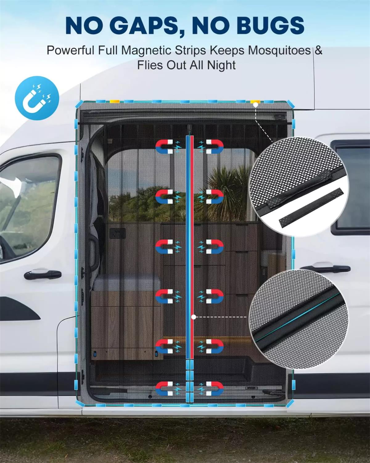 Magnet Insect Proof Net